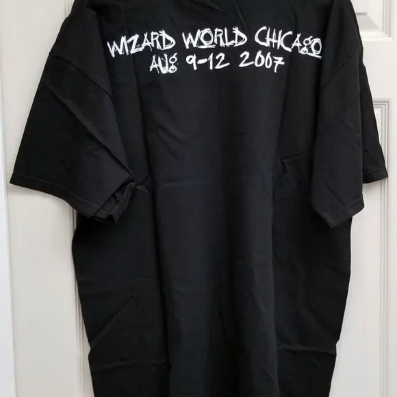 🆕️ Vintage Batman The Dark Knight Wizard World Chicago 2007 exclusive t-shirt - Picture 2 of 3